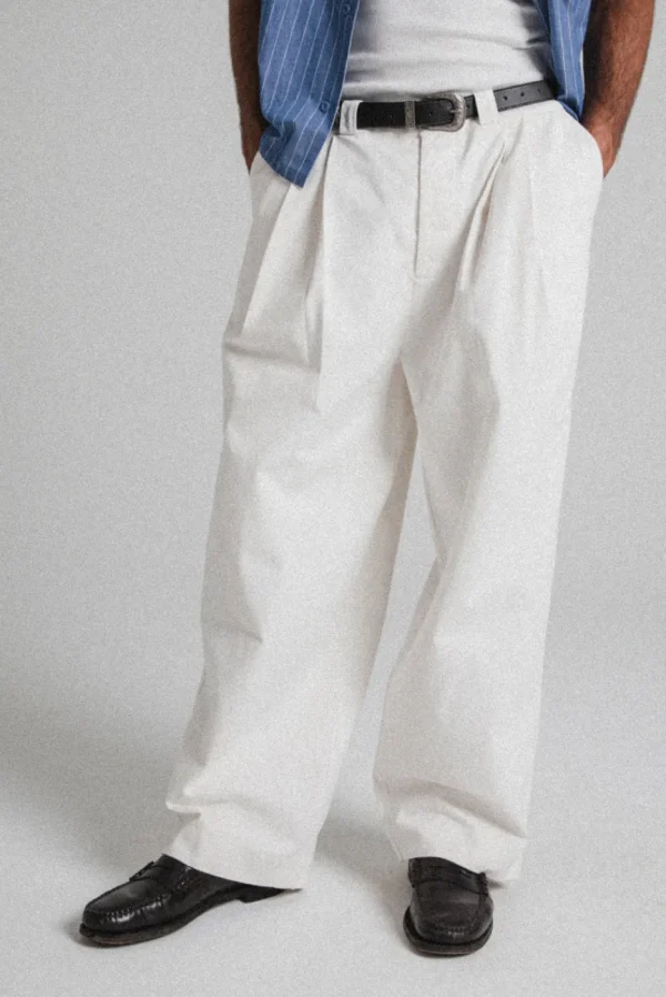 Elwood Clothing BIG PLEATS CHINO PANT- Pants