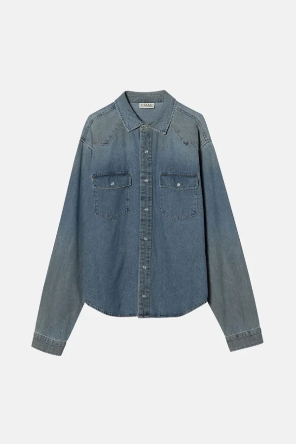 Elwood Clothing CHAMBRAY SHIRT- Denim | Shirts