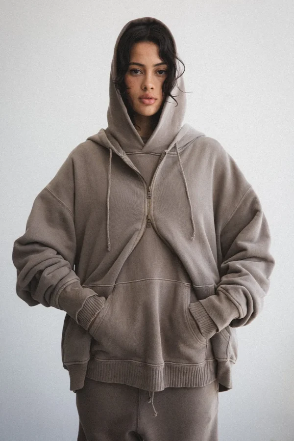 Elwood Clothing CORE ZIP HOODIE- Sweatshirts