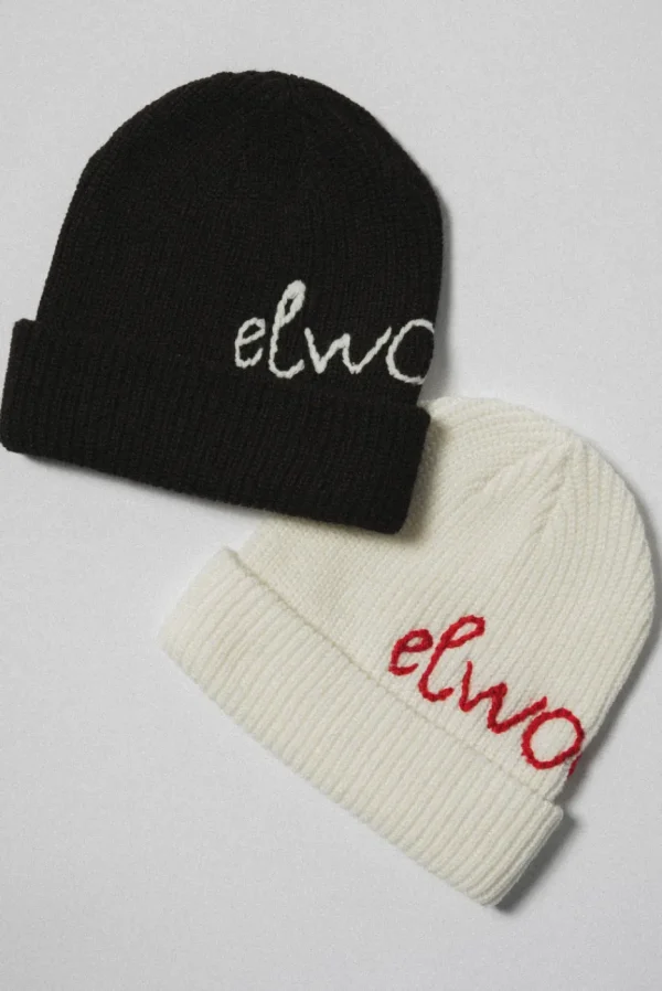 Elwood Clothing CROCHET STITCHED BEANIE- Accessories