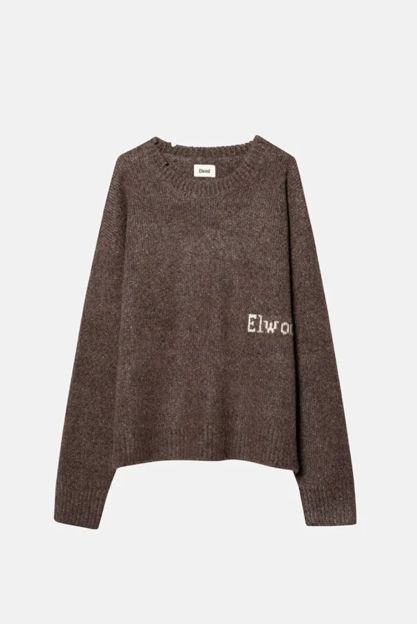 Elwood Clothing KNIT CREWNECK SWEATER- Sweaters