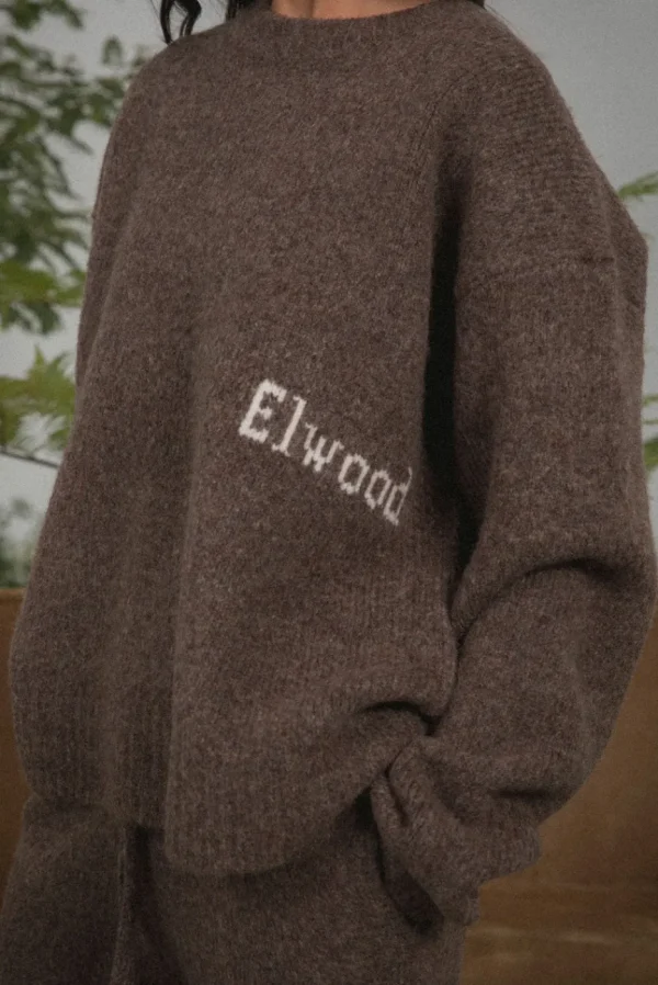 Elwood Clothing KNIT CREWNECK SWEATER- Sweaters