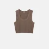 Elwood Clothing MALIBU CROP TANK- Tanks