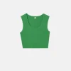 Elwood Clothing MALIBU CROP TANK- Tanks