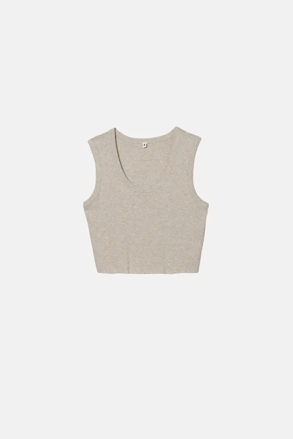 Elwood Clothing MALIBU CROP TANK- Tanks