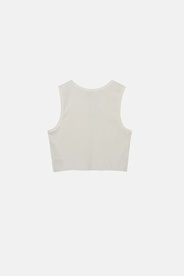 Elwood Clothing MALIBU CROP TANK- Tanks