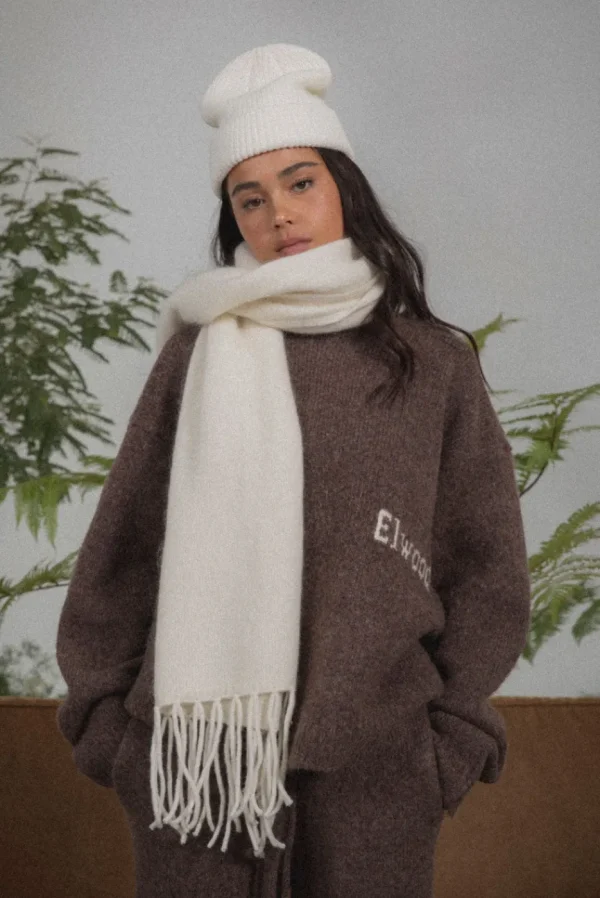 Elwood Clothing MOHAIR BLEND SCARF- Accessories