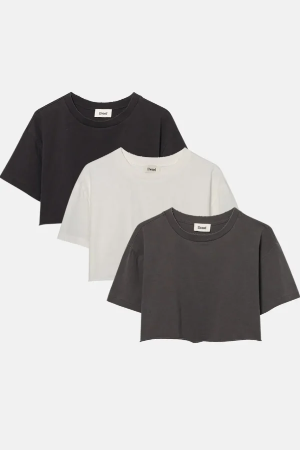 Elwood Clothing OVERSIZED BABY CORE TEE 3 PACK- Tees