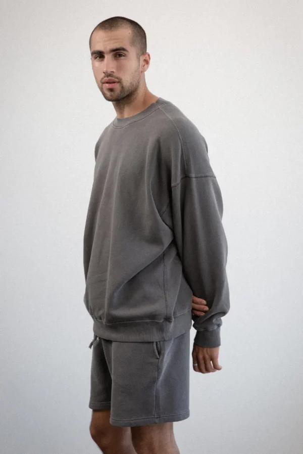 Elwood Clothing OVERSIZED CORE CREWNECK- Sweatshirts