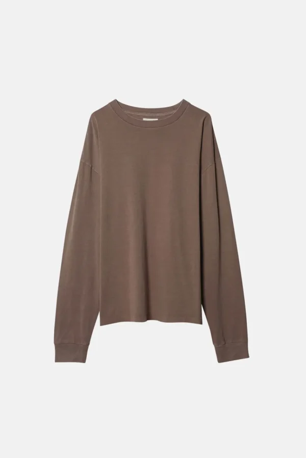 Elwood Clothing OVERSIZED CORE LS TEE- Tees