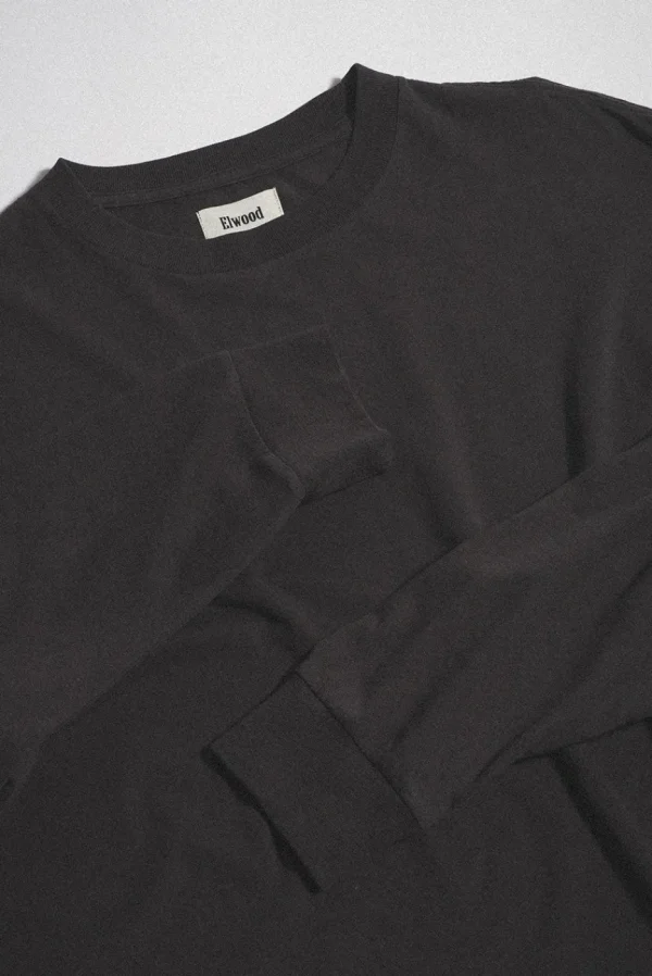 Elwood Clothing OVERSIZED CORE LS TEE- Tees