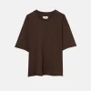 Elwood Clothing OVERSIZED CROP CORE TEE- Tees