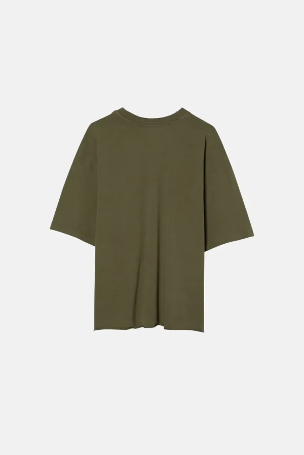 Elwood Clothing OVERSIZED CROP CORE TEE- Tees