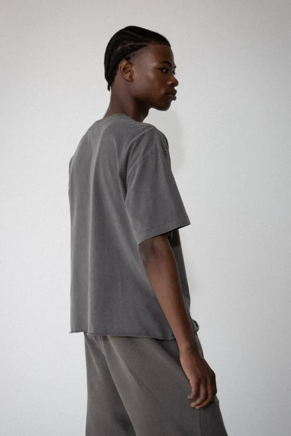 Elwood Clothing OVERSIZED CROP CORE TEE- Tees