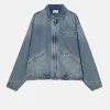 Elwood Clothing PETROL JACKET- Jackets | Denim