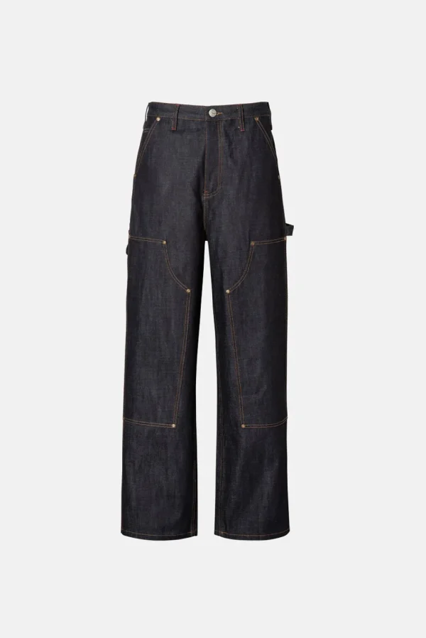 Elwood Clothing RAW INDIGO INDUSTRY PANT- Pants | Denim