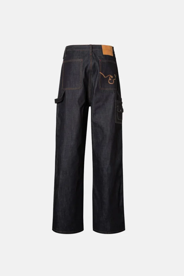 Elwood Clothing RAW INDIGO INDUSTRY PANT- Pants | Denim