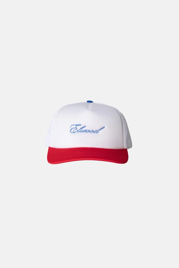 Elwood Clothing SCRIPT TRUCKER HAT- Accessories