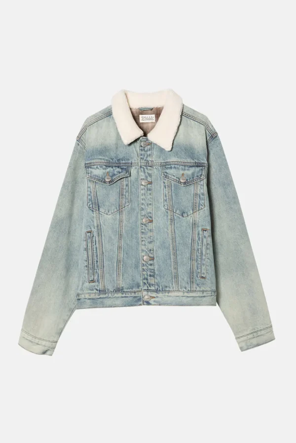 Elwood Clothing SHERPA DENIM JACKET- Jackets | Denim