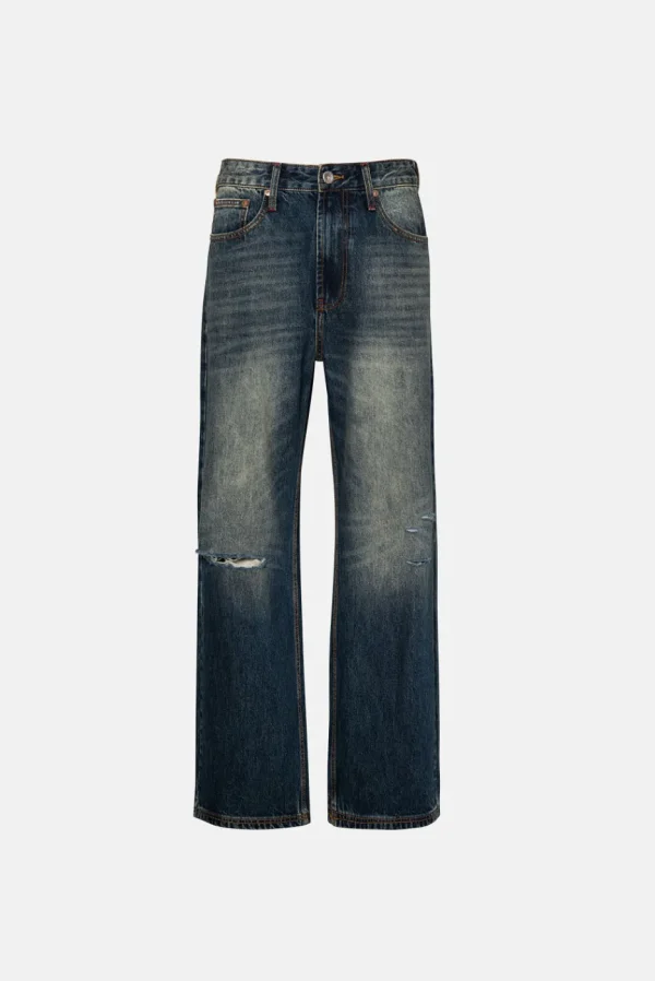 Elwood Clothing STRAIGHT LEG DENIM PANT- Pants | Denim