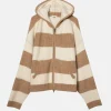 Elwood Clothing STRIPE SWEATER HOODIE- Sweatshirts