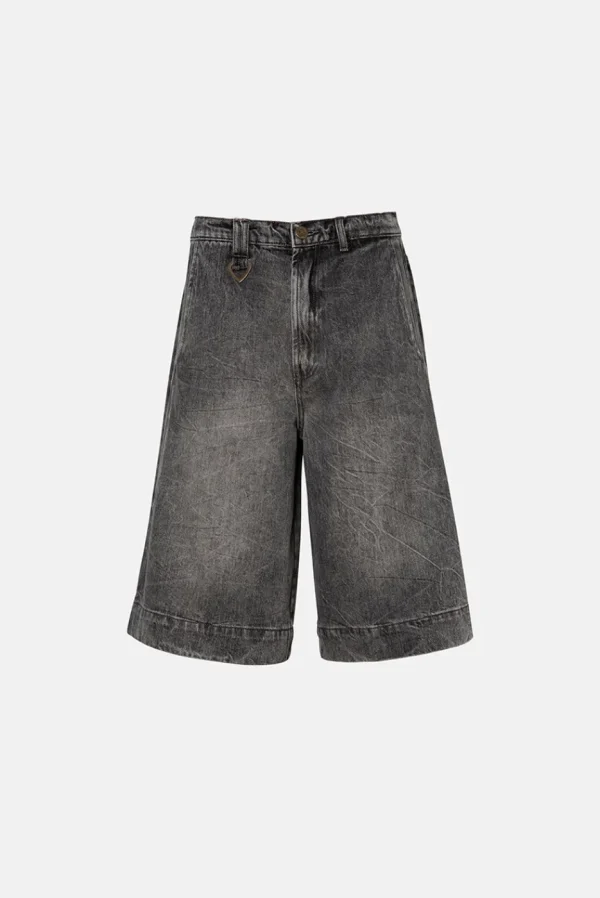 Elwood Clothing TRAPEZOID SHORT- Shorts | Denim