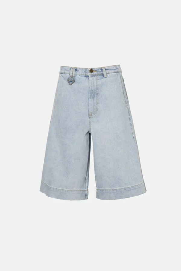 Elwood Clothing TRAPEZOID SHORT- Shorts | Denim