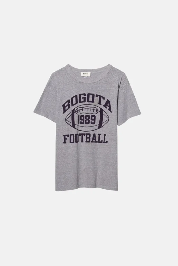 Elwood Clothing VINTAGE 89' BOGOTA FOOTBALL TEE - M- Vintage