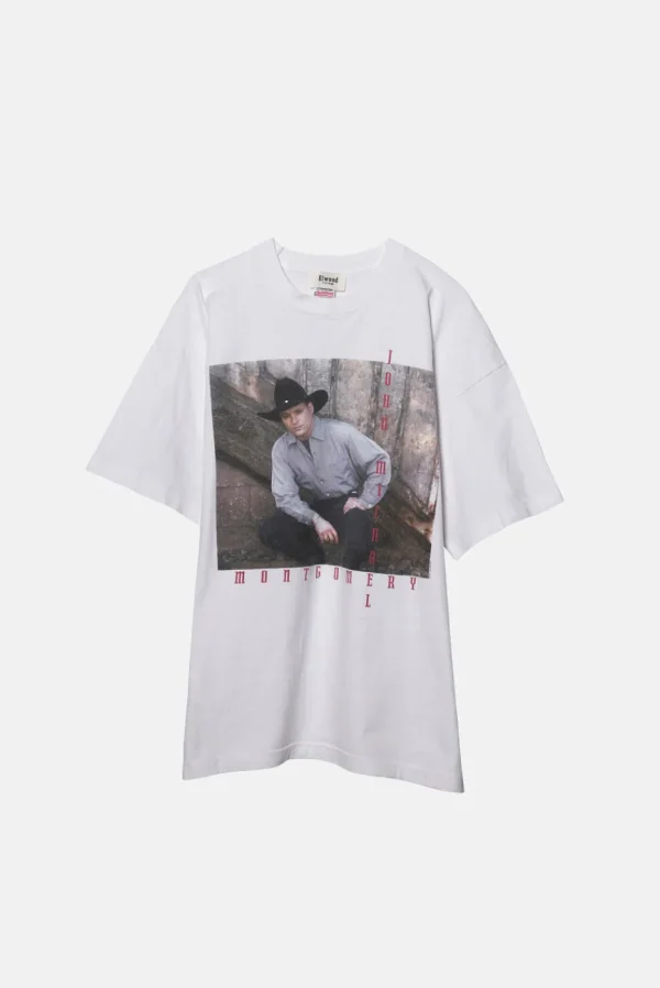 Elwood Clothing VINTAGE 93' JOHN MONTGOMERY TEE - XL- Vintage