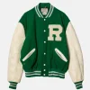 Elwood Clothing VINTAGE LETTERMAN JACKET - M- Vintage