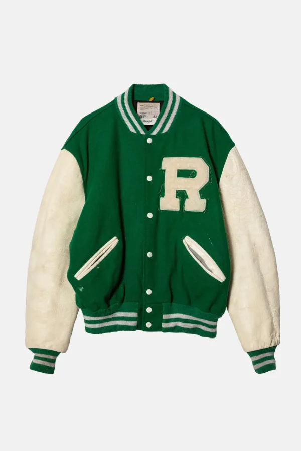 Elwood Clothing VINTAGE LETTERMAN JACKET - M- Vintage