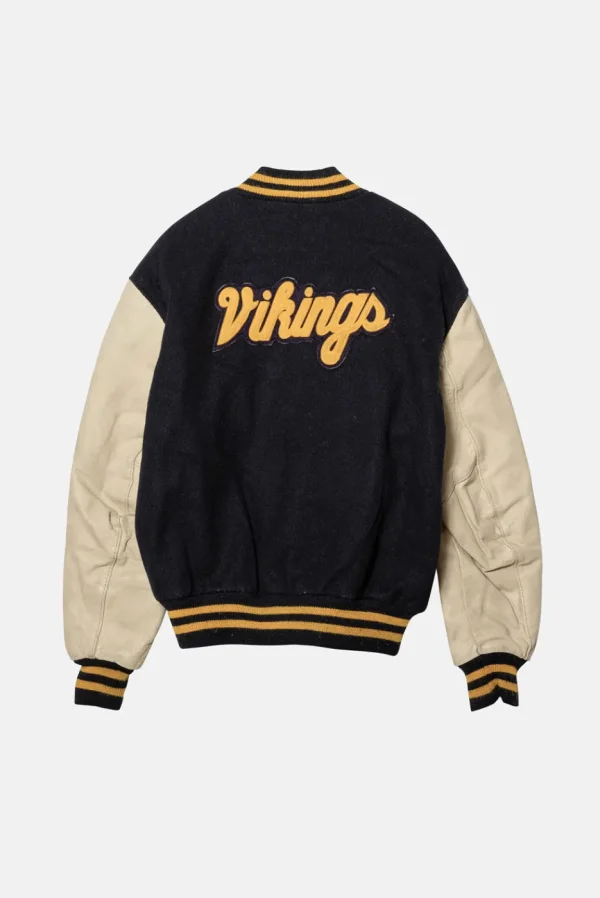 Elwood Clothing VINTAGE LETTERMAN JACKET - S- Vintage