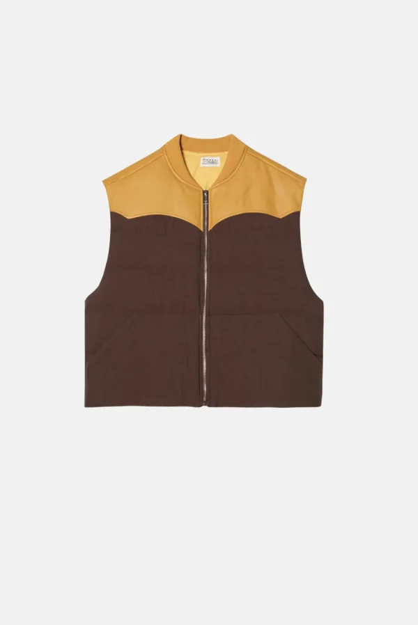 Elwood Clothing WESTERN PUFFER VEST- Jackets