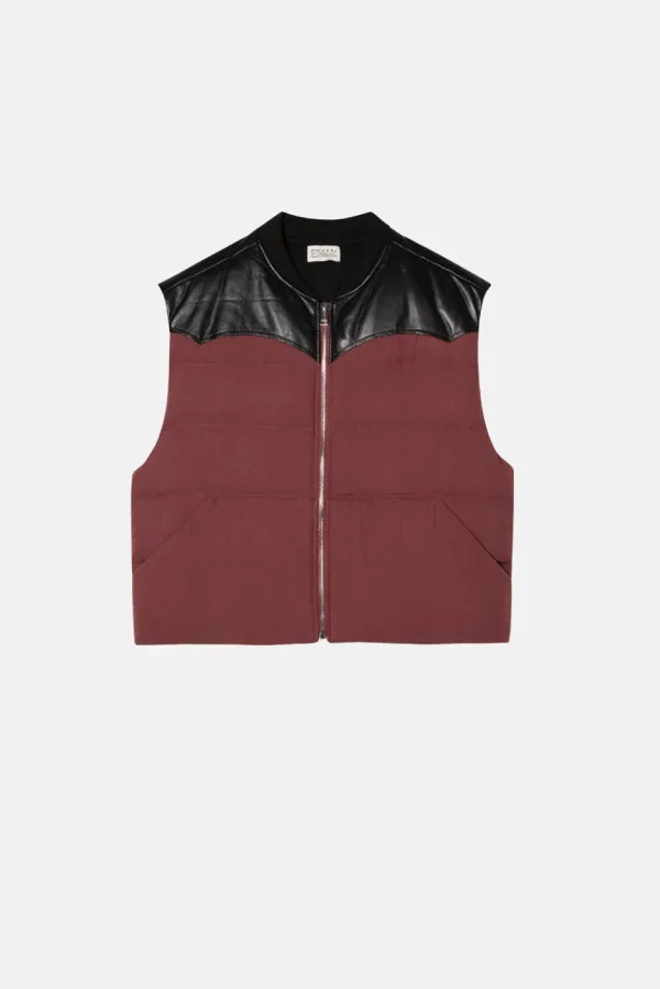 Elwood Clothing WESTERN PUFFER VEST- Jackets